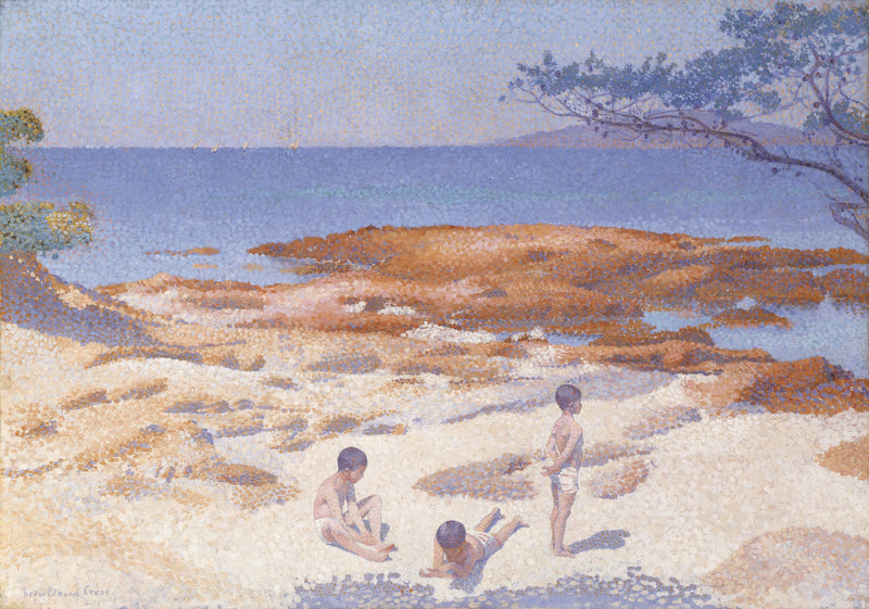 Plaża de Cabasson (Baigne-Cul) - Henri-Edmond Cross