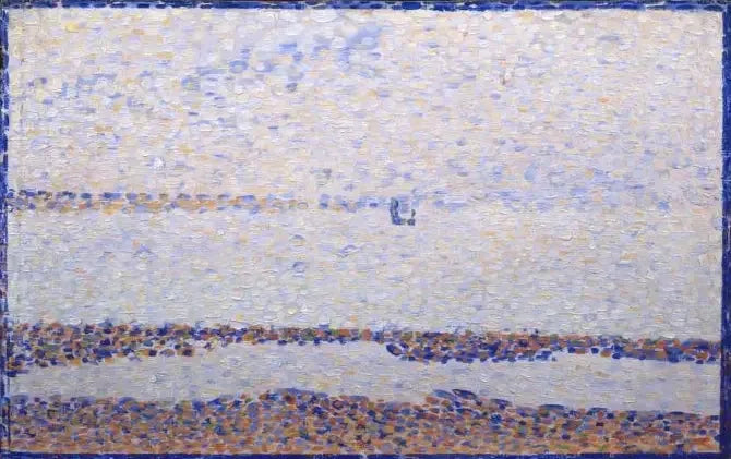 Plaża w Gravelines - Georges Seurat