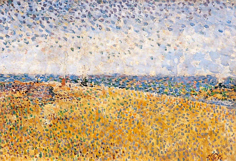 Plaża w Heyst - Georges Lemmen