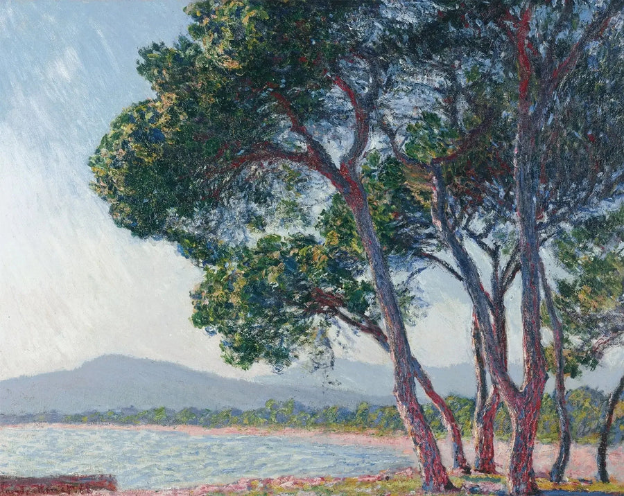 Plaża Juan-les-Pins - Claude Monet