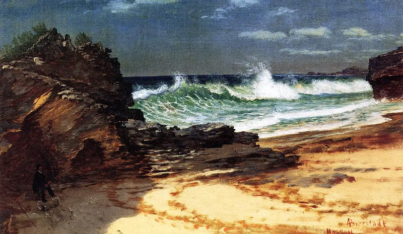 Plaża Nassau - Albert Bierstadt