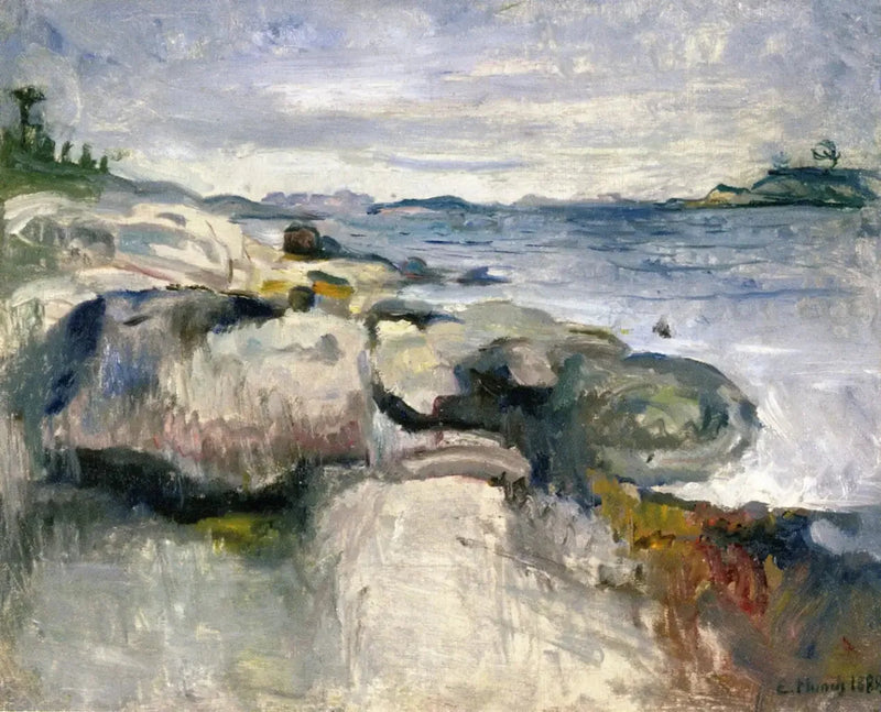 Plaża - Edvard Munch