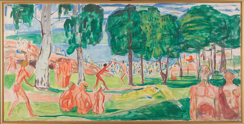 Plaża - Edvard Munch