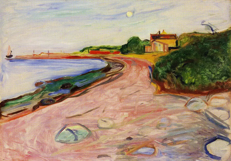 Plaża - Edvard Munch