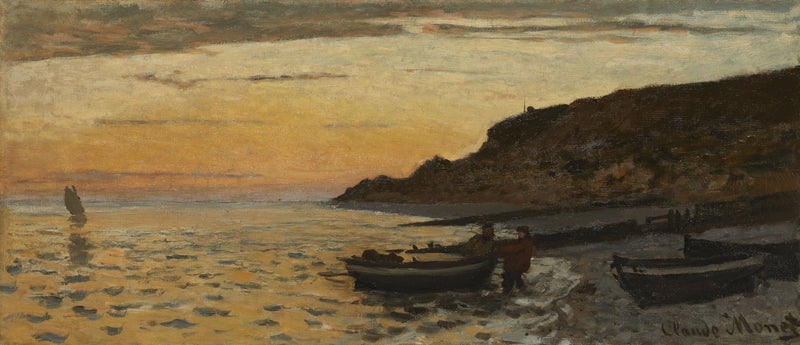Plaża Sainte-Adresse W39a - Claude Monet