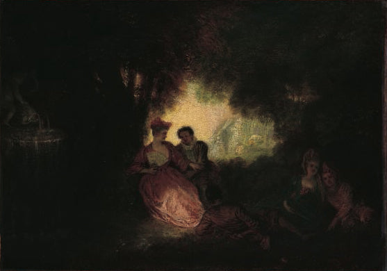 Przyjemność lata - Antoine Watteau