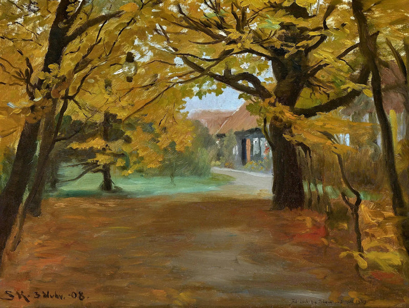 Plantacja Skagen. - Peder Severin Krøyer