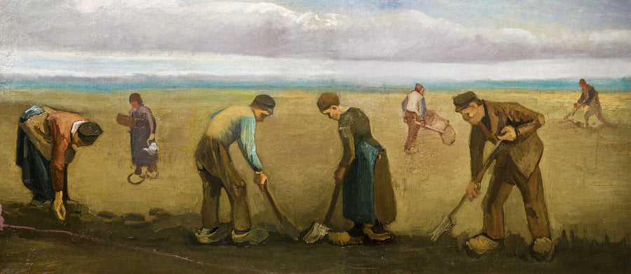 Plantacja ziemniaków - Vincent van Gogh