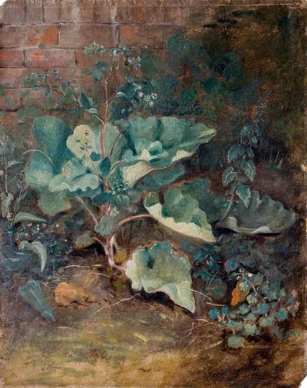 Rośliny rosnące przy ścianie - John Constable
