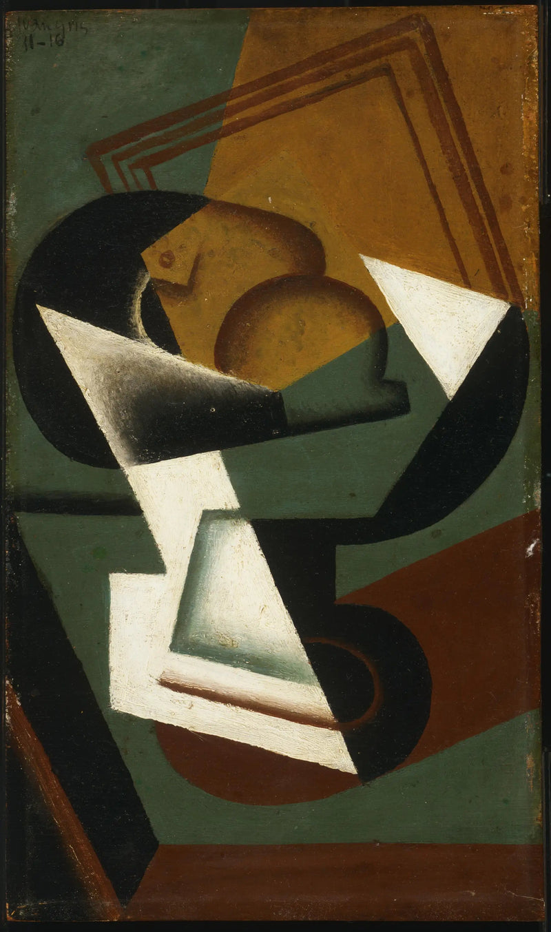 Talerz z owocami - Juan Gris