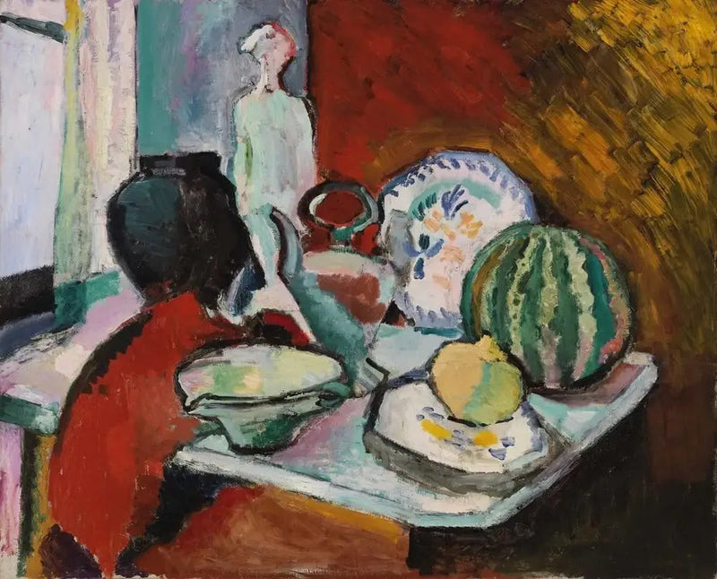 Talerze i melon (Talerze i melon) - Henri Matisse