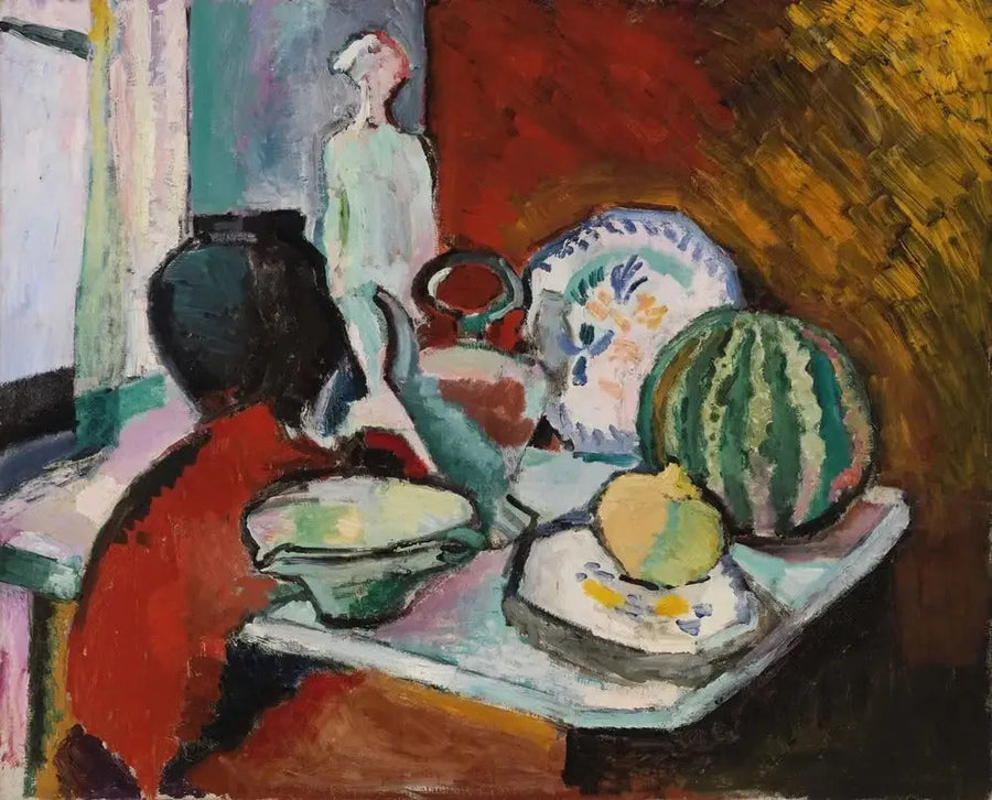Talerze i melon (Talerze i melon) - Henri Matisse