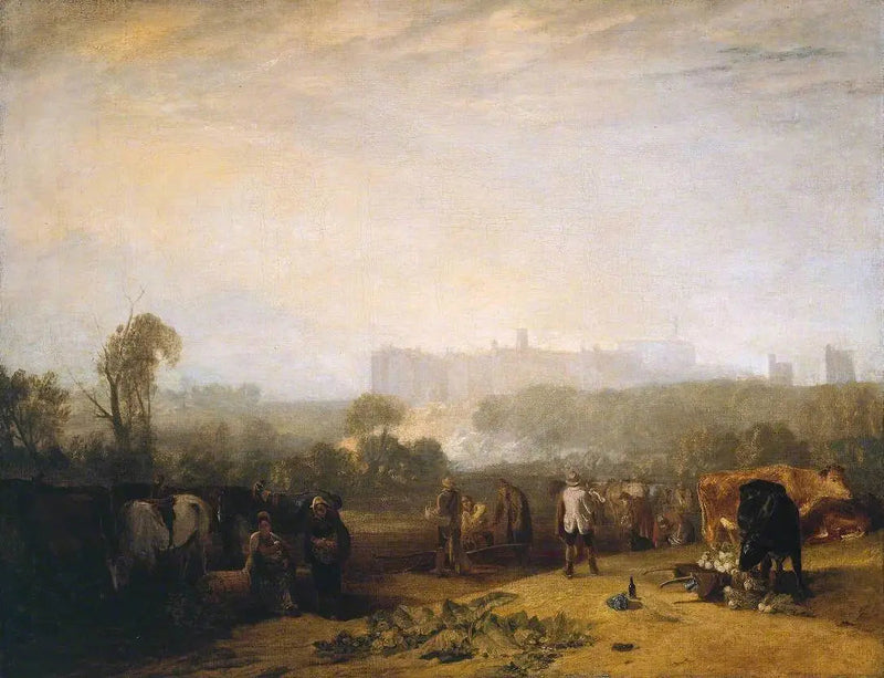 Orka rzepy w pobliżu Slough (‘Windsor’) - J. M. W. Turner