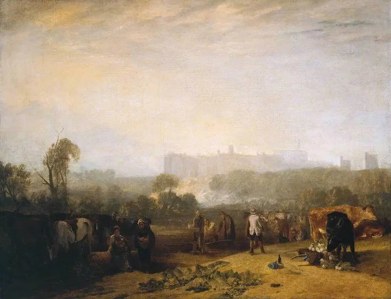 Orka rzepy w pobliżu Slough (‘Windsor’) - J. M. W. Turner