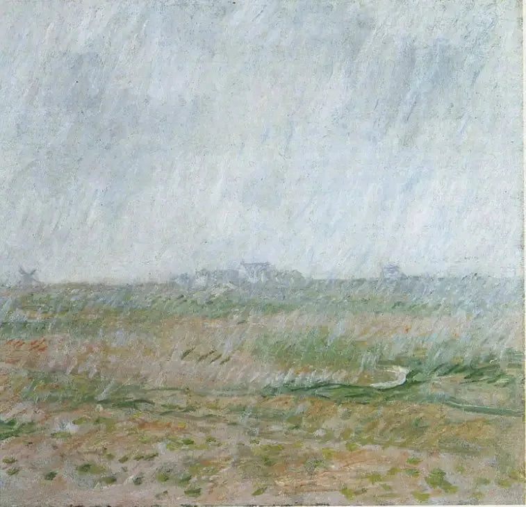 Deszcz na Belle-Île - Claude Monet