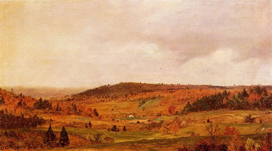 Jesienna deszczówka - Frederic Edwin Church