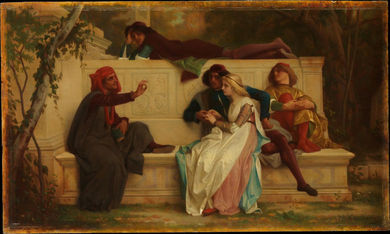 poeta florencki - Alexandre Cabanel