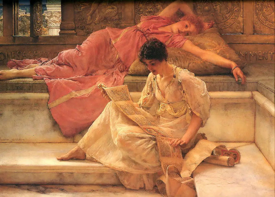 Ulubiony poeta - Lawrence Alma-Tadema