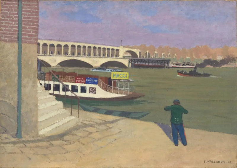 Point du Jour, nabrzeża Sekwany - Félix Vallotton