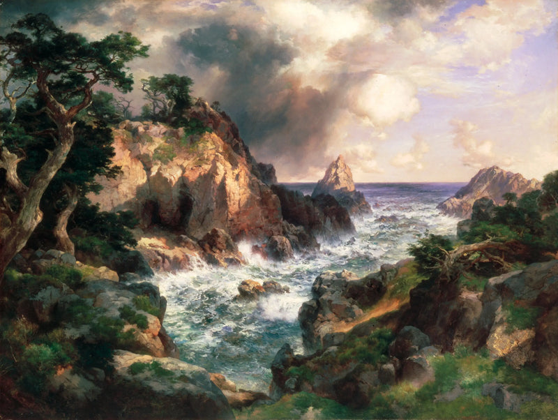 Point Lobos, Monterey, Kalifornia - Thomas Moran