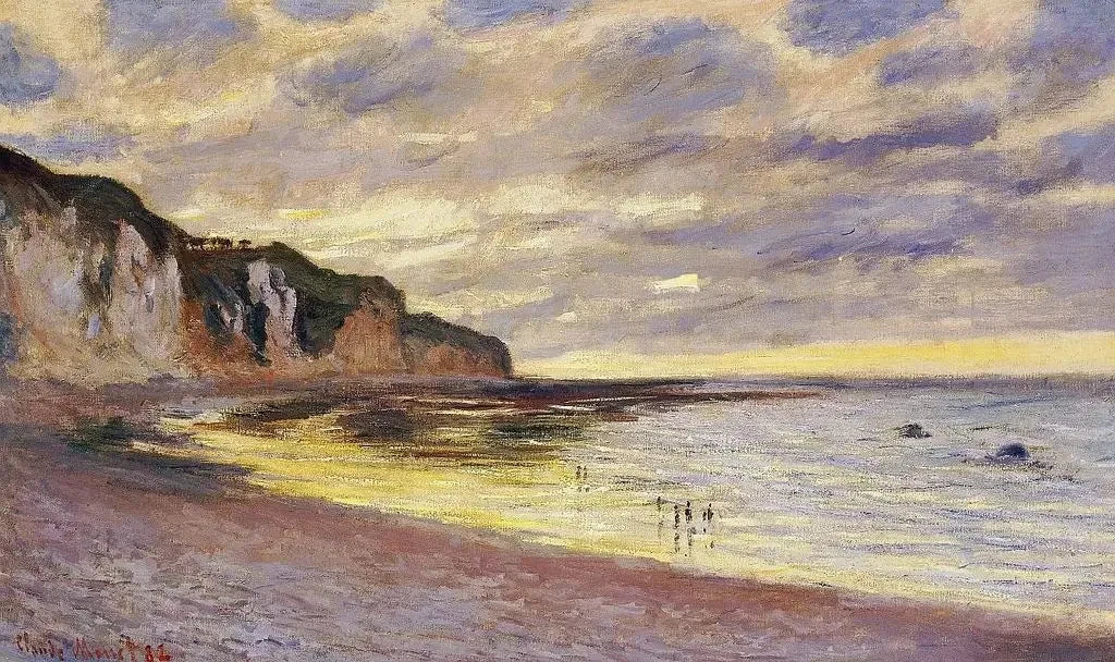 Pointe de l’Ailly, marée basse W778 de Claude Monet – collection particulière