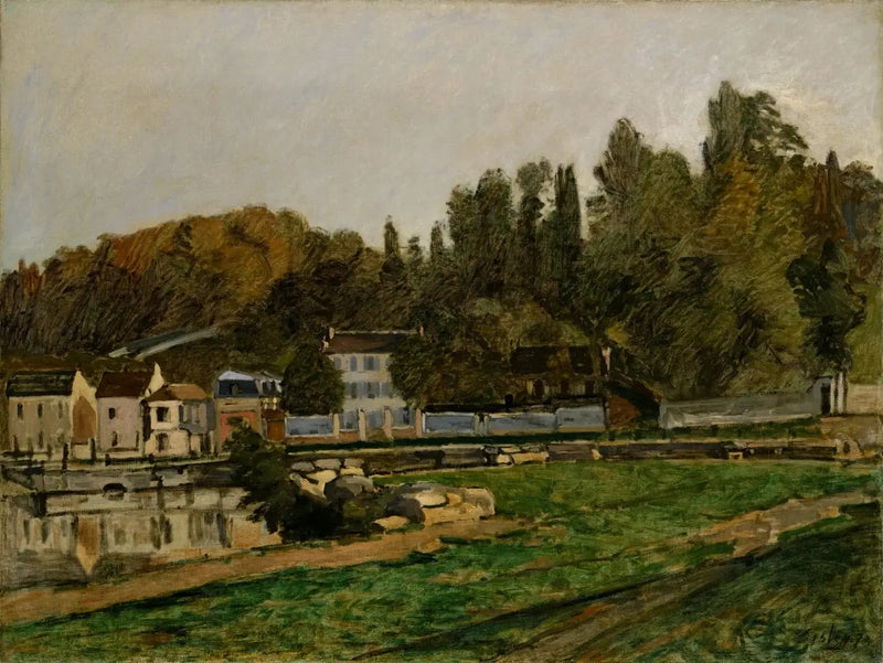Punkty wodne w Marly - Alfred Sisley