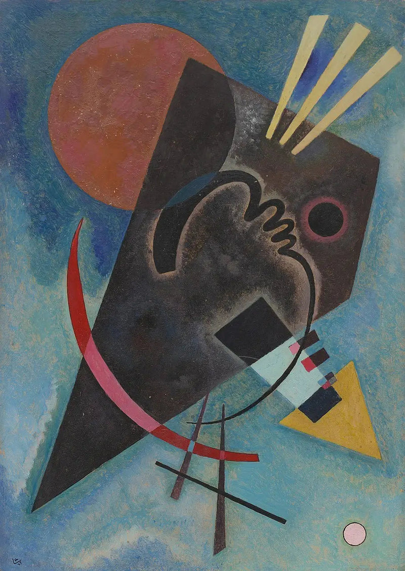 Szpiczasty i okrągły - Wasilij Kandinsky
