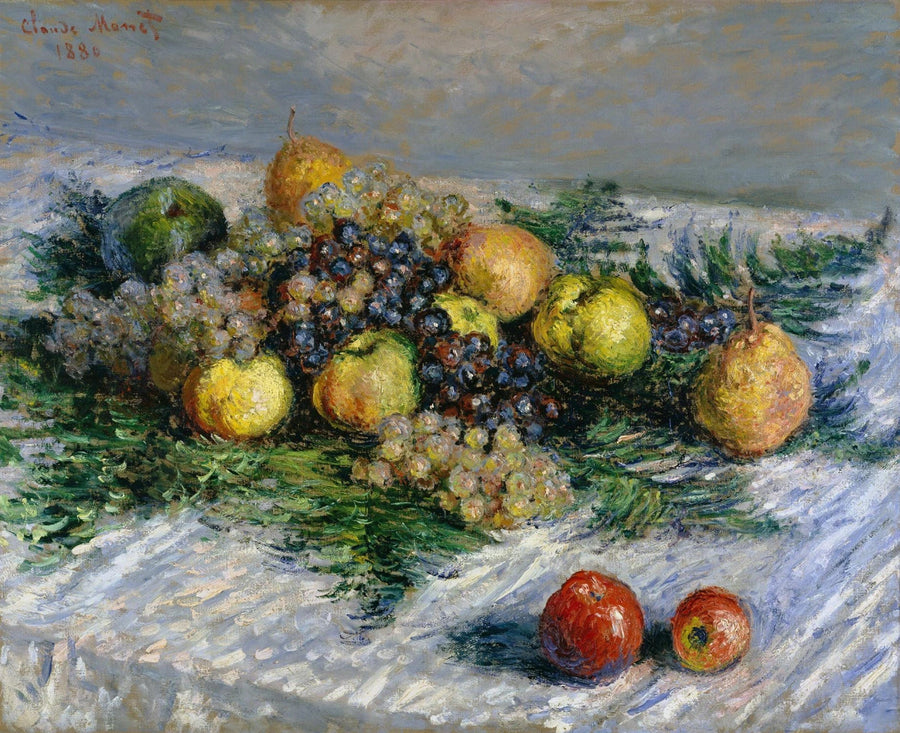 Gruszki i winogrona W631 - Claude Monet