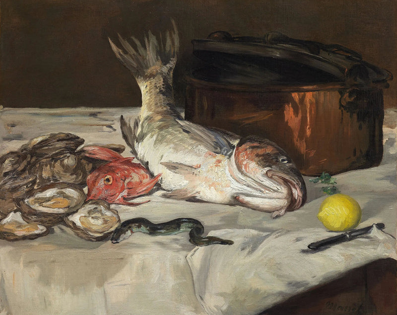 Ryba (Natura martwa) - Édouard Manet