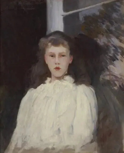 Polly Barnard (znana jako Dziewczyna w białym muślinie) - John Singer Sargent