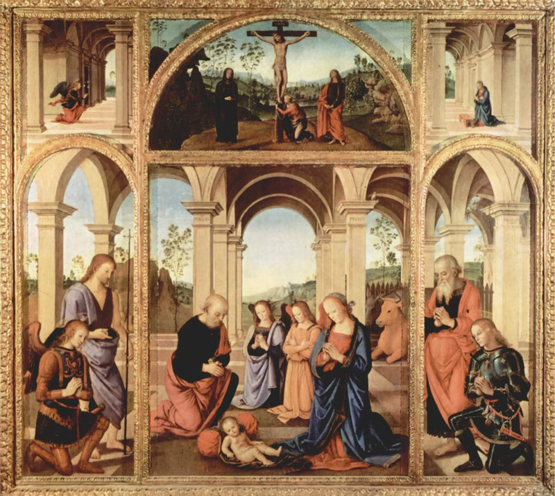 Poliptyk Albani Torlonia - Pietro Perugino