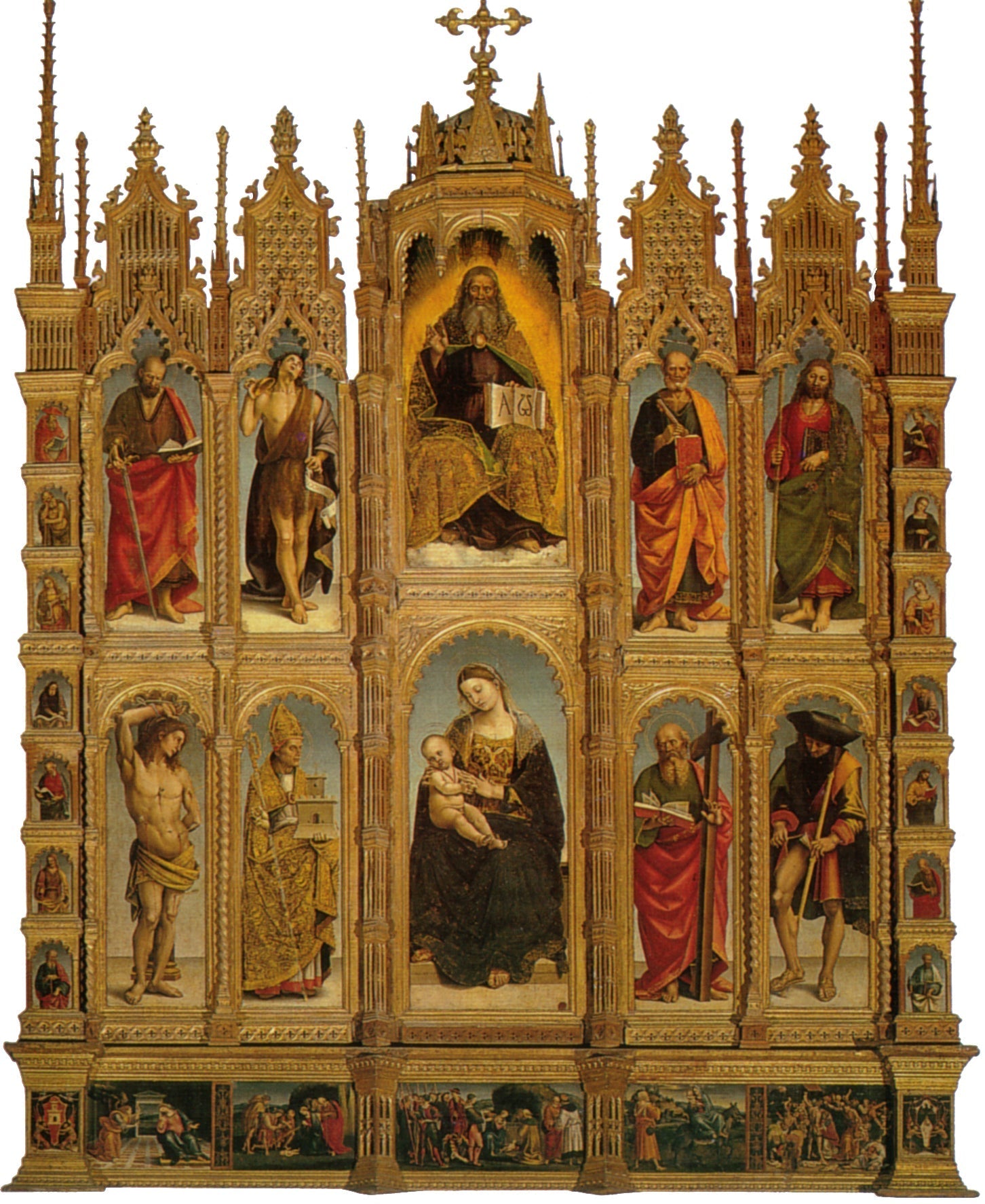 Polyptyque d’Arcevia - Luca Signorelli - Alpha Reproduction