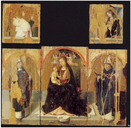 Poliptyk świętego Grzegorza - Antonello z Messyny