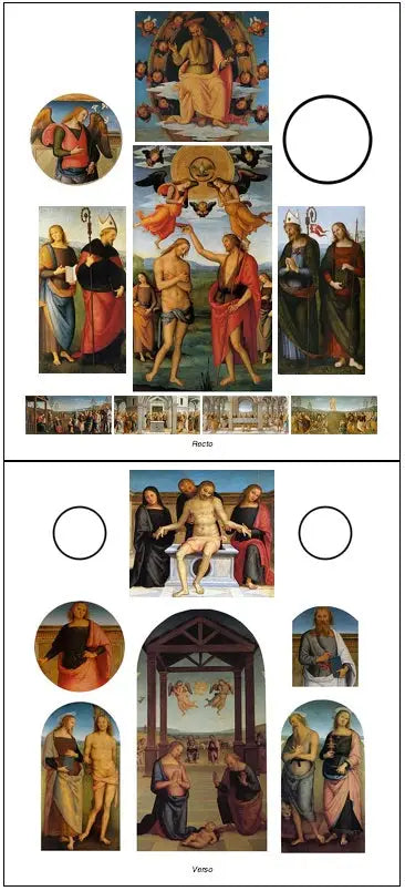 Poliptyk Sant'Agostino - Pietro Perugino