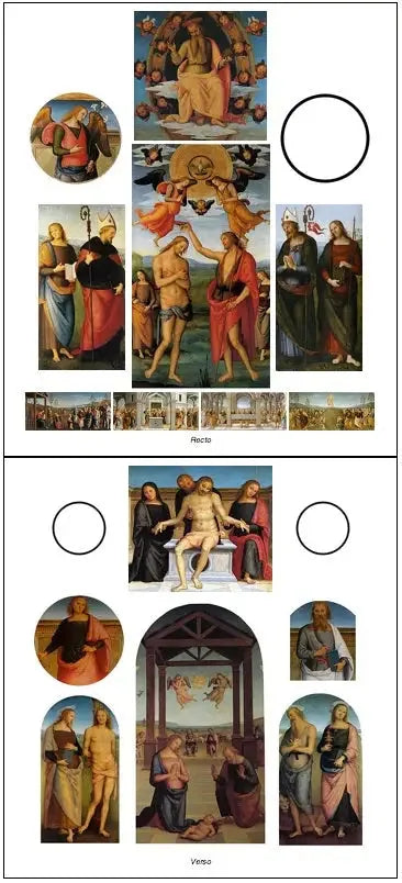 Poliptyk Sant'Agostino - Pietro Perugino