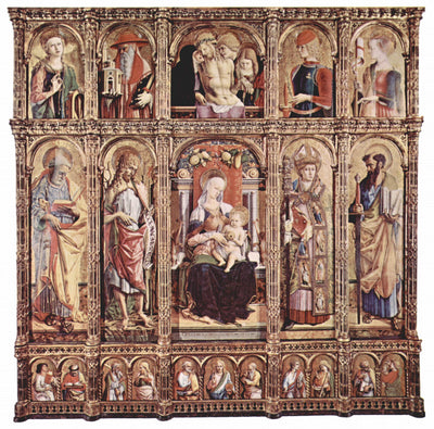 Polyptyque de Sant’Emidio - Carlo Crivelli - Alpha Reproduction