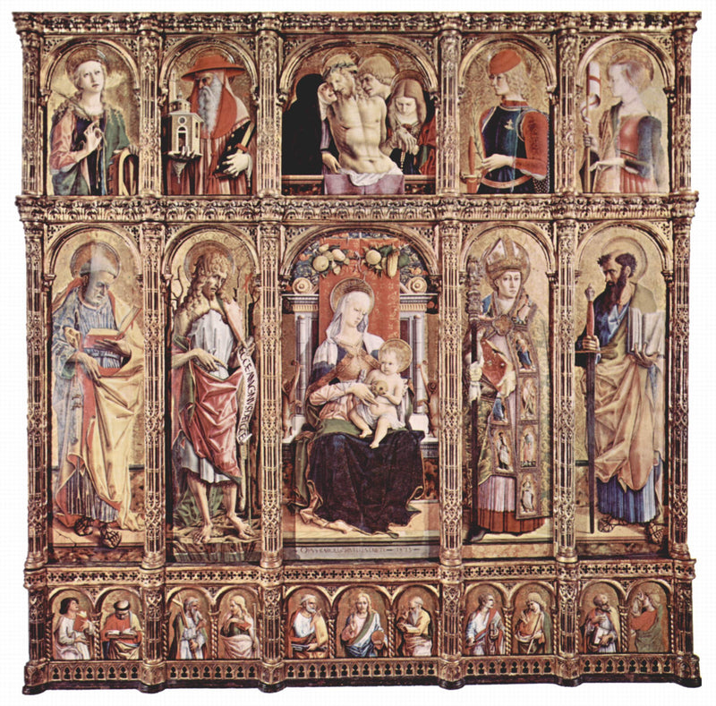 Poliptyk Sant'Emidio - Carlo Crivelli