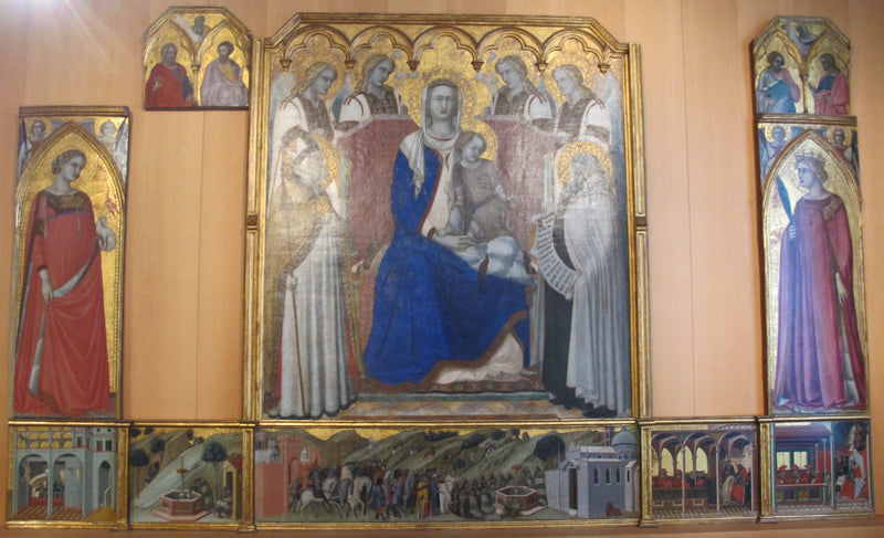 Poliptyk Karmelitów - Pietro Lorenzetti