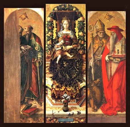 Poliptyk katedry w Camerino - Carlo Crivelli