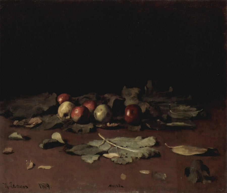 Jabłka i liście - Ilya Repin