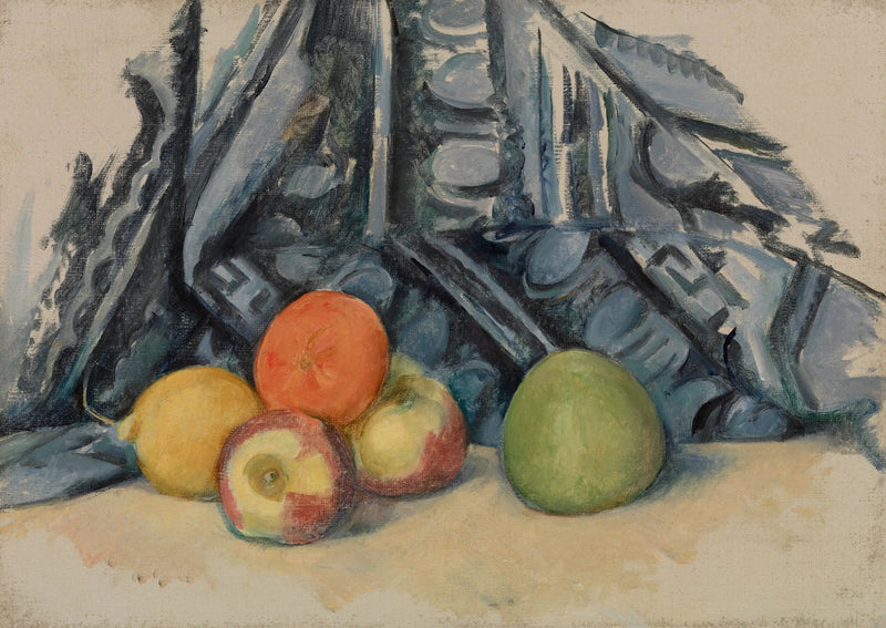Jabłka i dywan - Paul Cézanne