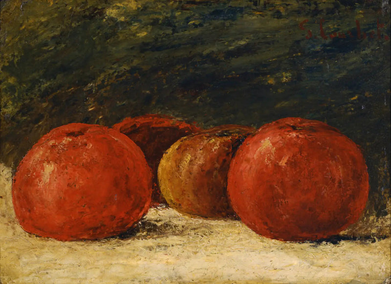Jabłka - Gustave Courbet