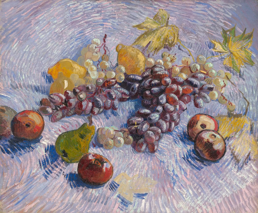 Jabłka, gruszki, cytryna i winogrona - Vincent van Gogh