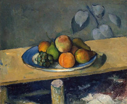 Pommes, poires et raisins - Paul Cézanne - Reproductions de tableaux et peintures haut de gamme