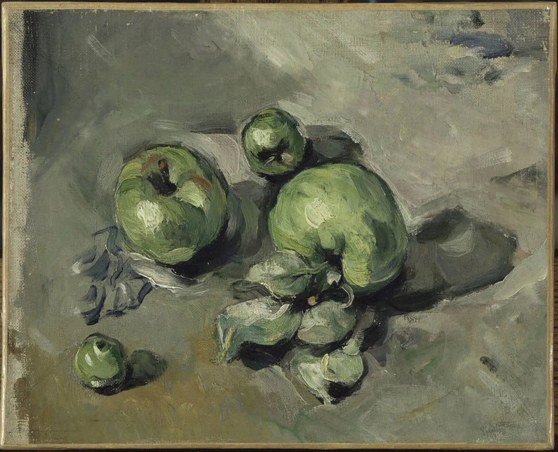 Zielone jabłka - Paul Cézanne