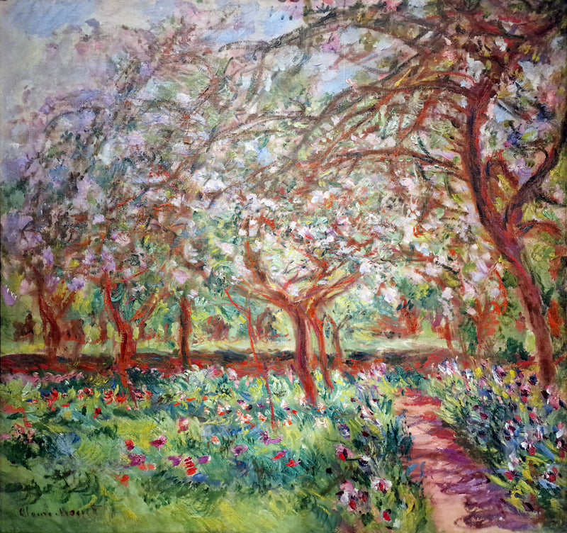 Jabłonie w kwiecie - Claude Monet
