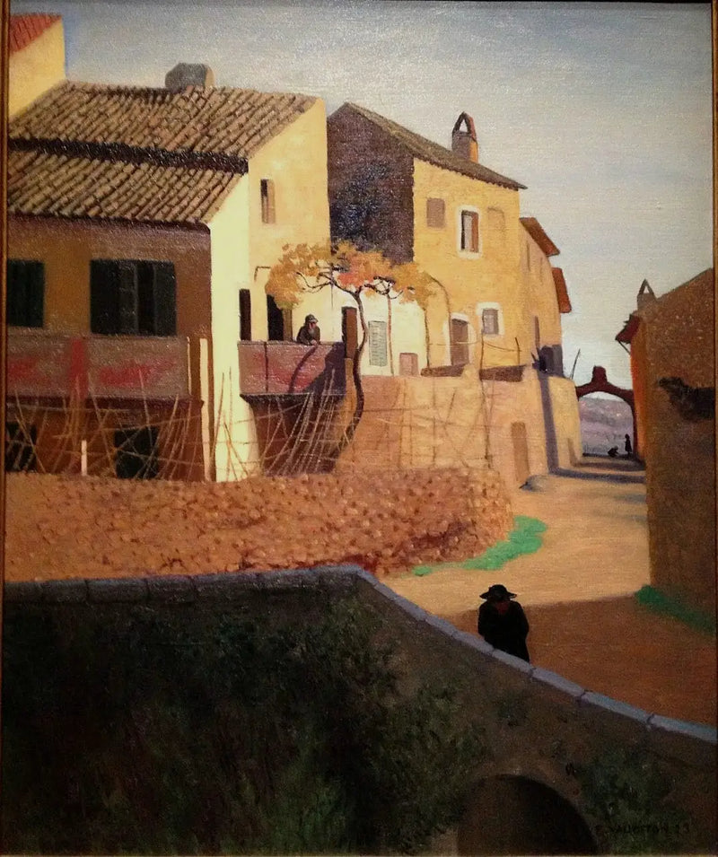 Most rzymski w Cagnes - Félix Vallotton