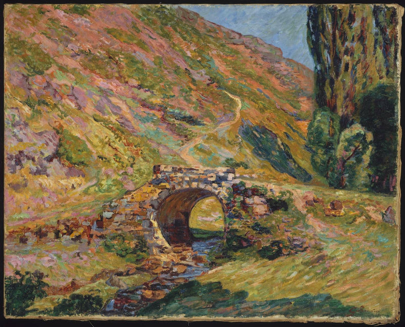 Most w górach - Armand Guillaumin