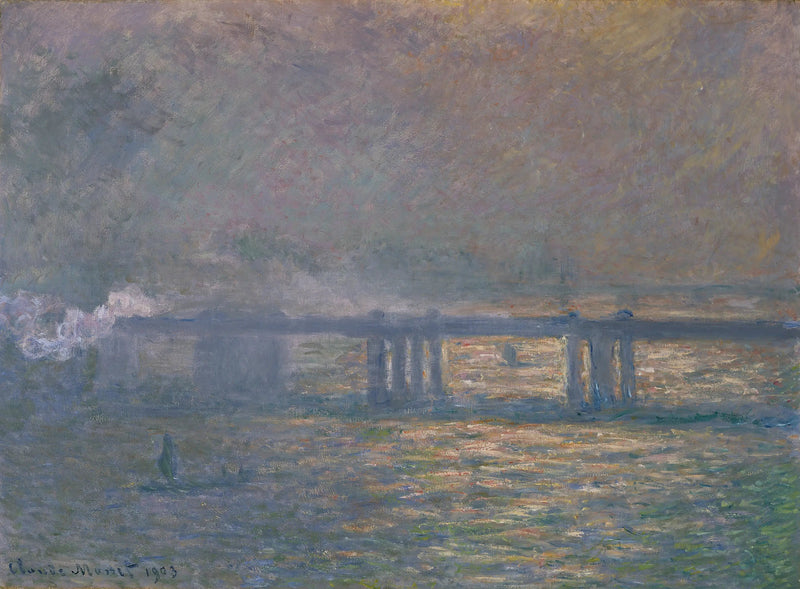 Most Charing - Claude Monet