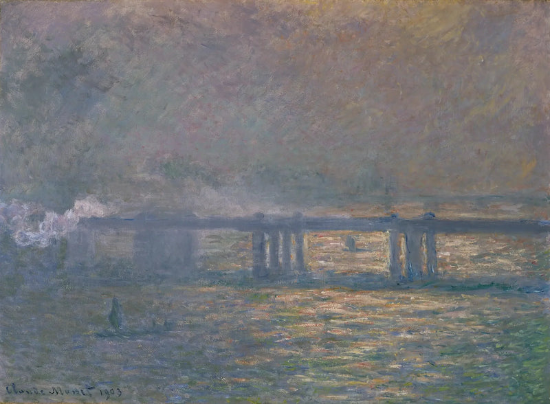 Most Charing - Claude Monet